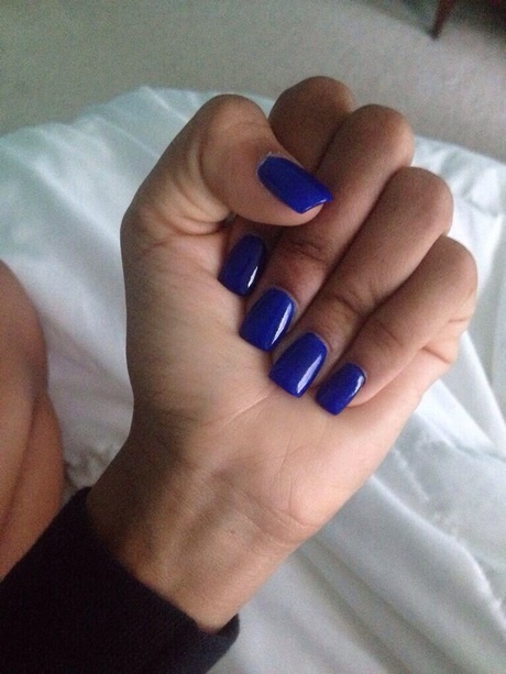 dark-blue-acrylic-nails-58_18 Unghii acrilice Albastru închis