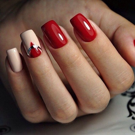 elegant-red-nails-32 Unghii roșii elegante
