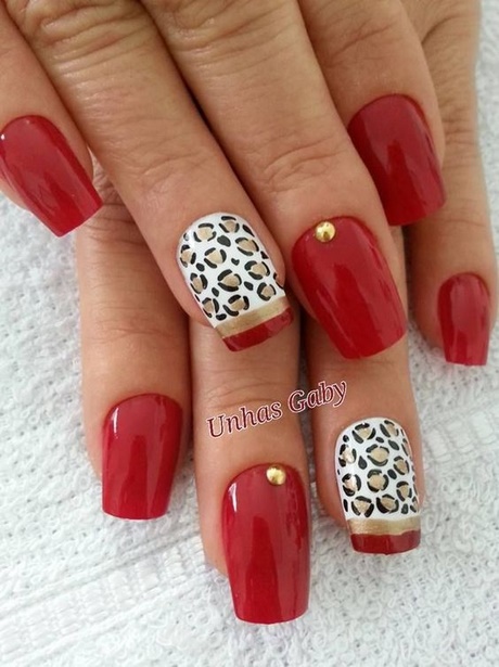 elegant-red-nails-32_10 Unghii roșii elegante