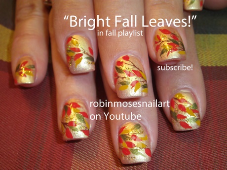fall-leaf-nail-designs-45_11 Modele de unghii Fall leaf