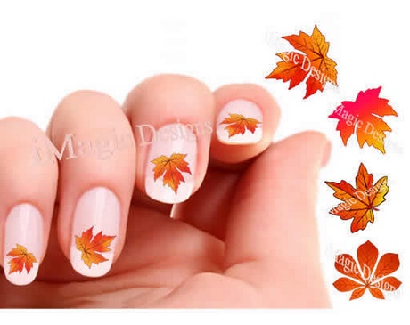 fall-leaf-nail-designs-45_13 Modele de unghii Fall leaf