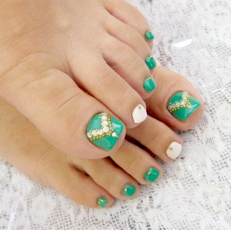 fall-toe-nail-designs-31_14 Modele de unghii Fall toe