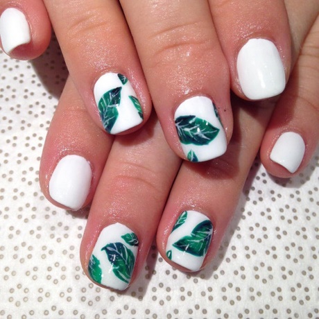 leaves-nail-art-84_11 Frunze de unghii