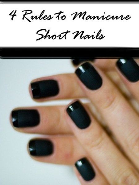 manicure-on-short-nails-89_18 Manichiura pe unghii scurte