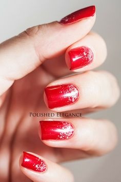 nail-art-for-red-nail-polish-35_12 Nail art pentru lac de unghii roșu