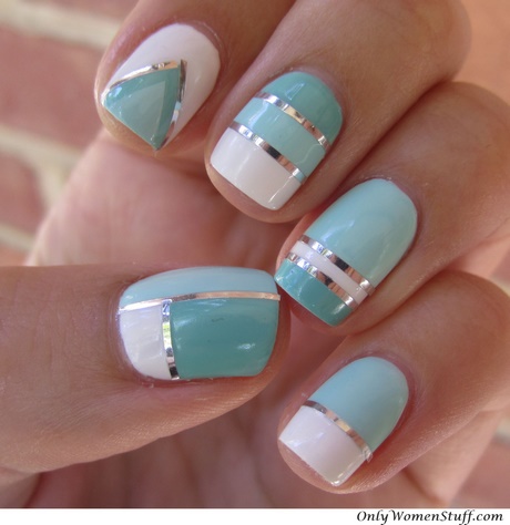 nail-art-for-short-nails-easy-16_7 Nail art pentru unghii scurte Ușor