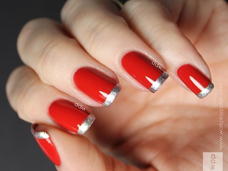 nail-art-red-and-silver-29_15 Nail art roșu și argintiu