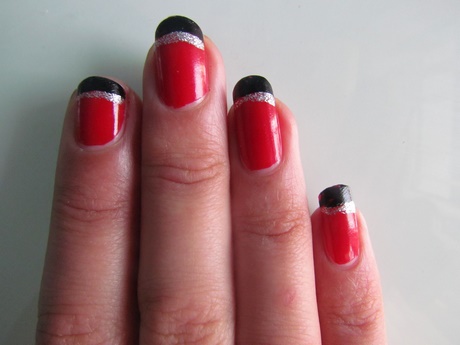 nail-art-red-colour-61_10 Nail art culoare roșie