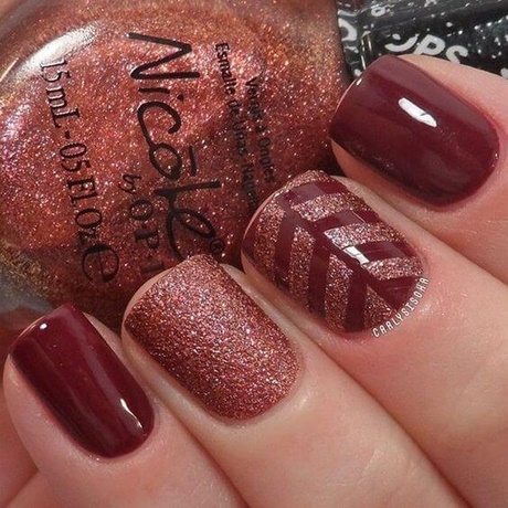 nail-designs-fall-colors-62 Modele de unghii toamna culori