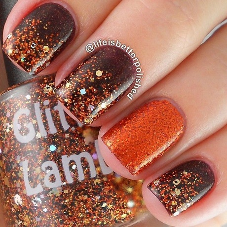 nail-designs-fall-colors-62_14 Modele de unghii toamna culori