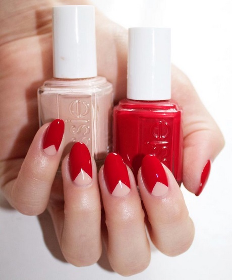 nail-designs-with-red-nail-polish-46_14 Modele de unghii cu lac de unghii roșu
