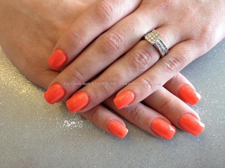 orange-acrylic-nails-09_13 Unghii acrilice portocalii