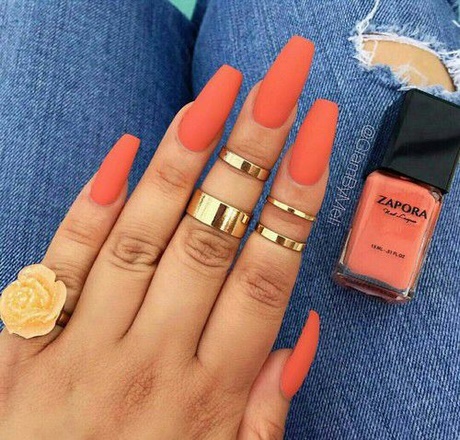 orange-acrylic-nails-09_16 Unghii acrilice portocalii