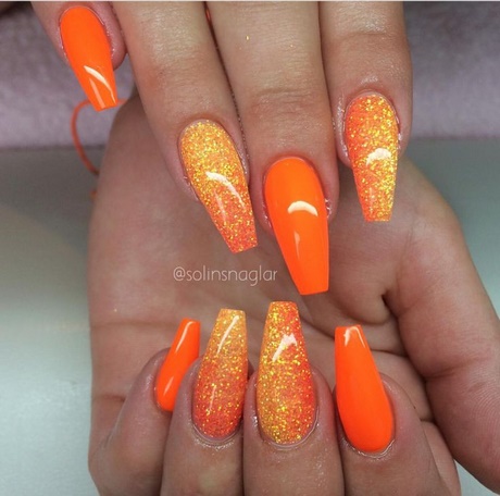 orange-acrylic-nails-09_3 Unghii acrilice portocalii