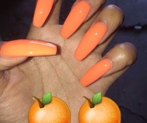 orange-acrylic-nails-09_5 Unghii acrilice portocalii