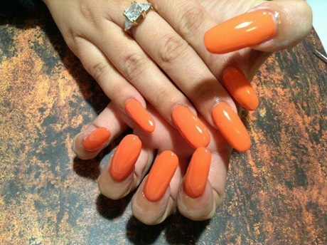 orange-acrylic-nails-09_7 Unghii acrilice portocalii