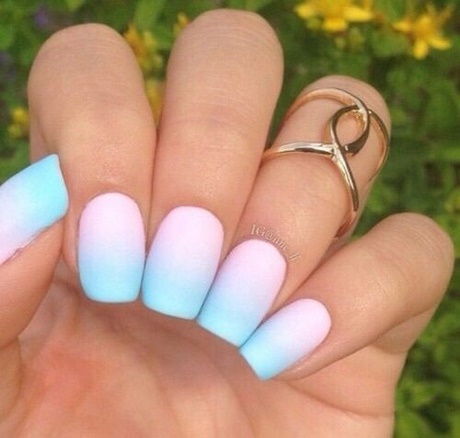 pink-and-blue-nails-09_3 Unghii roz și albastru