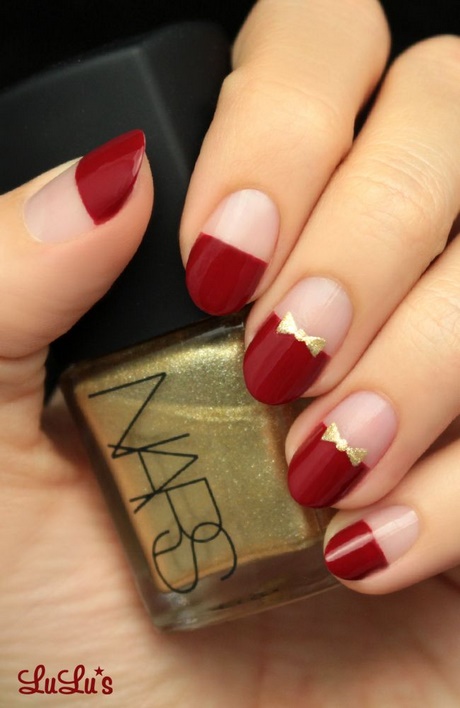 pink-and-red-nail-art-95_12 Arta unghiilor roz și roșu