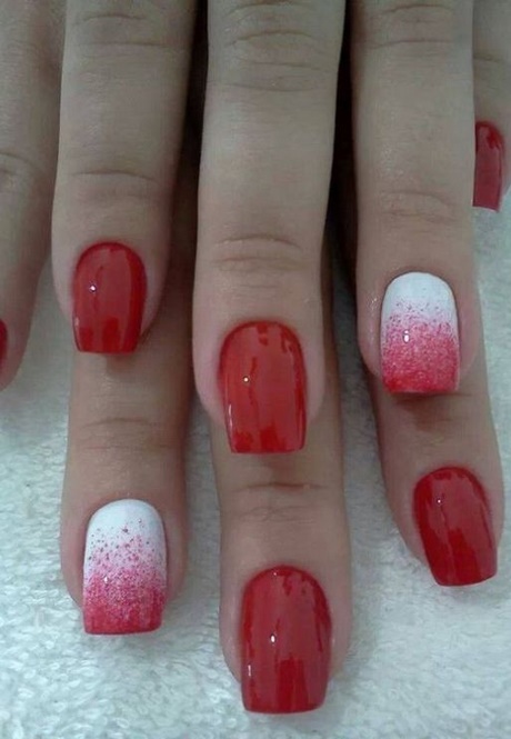 pink-and-red-nail-art-95_8 Arta unghiilor roz și roșu