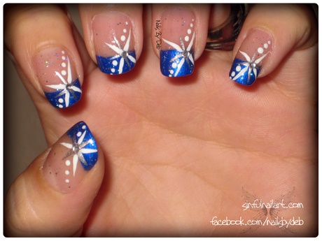 pink-white-and-blue-nail-designs-46_16 Roz alb și albastru modele de unghii