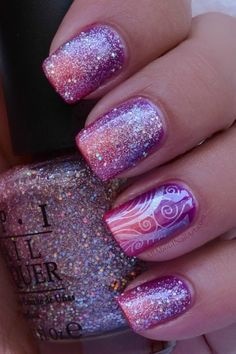 purple-and-pink-nails-56_4 Unghiile violet și roz