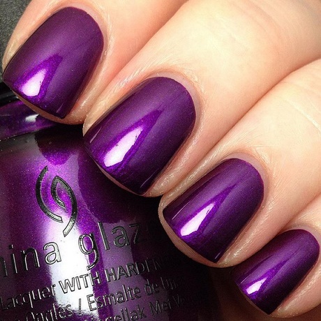 purple-nail-art-for-short-nails-89_20 Purple nail art pentru unghii scurte