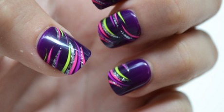 purple-nail-designs-for-short-nails-68_7 Modele de unghii violet pentru unghii scurte