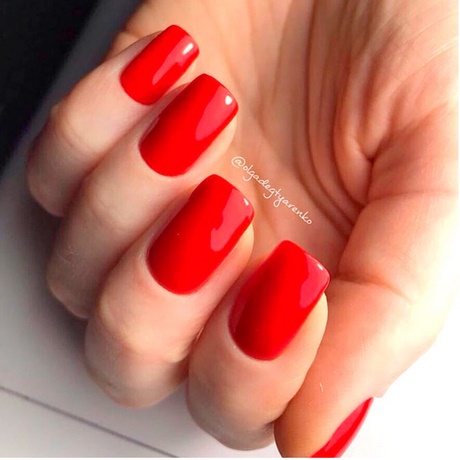 red-acrylic-nails-36_20 Unghii acrilice roșii