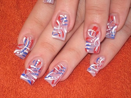 red-and-blue-nail-designs-36_16 Modele de unghii roșii și albastre