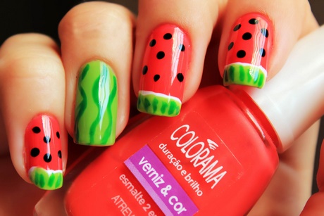 red-and-green-nail-art-designs-11_9 Modele de unghii roșii și verzi