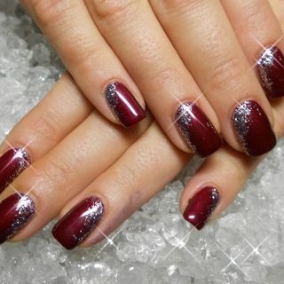 red-and-silver-gel-nails-32_11 Unghii cu gel roșu și argintiu