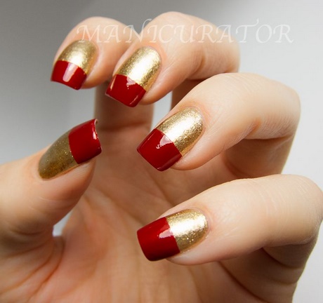 red-colour-nail-art-06_5 Culoare roșie nail art