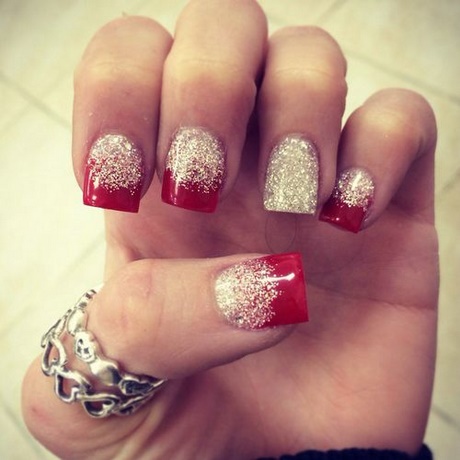 red-cute-nail-designs-70_8 Modele de unghii drăguțe roșii
