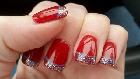 red-fingernail-designs-27 Modele de unghii roșii