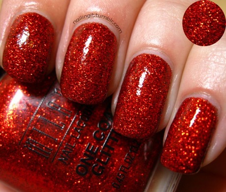 red-glitter-acrylic-nails-05_20 Unghii acrilice cu sclipici roșii