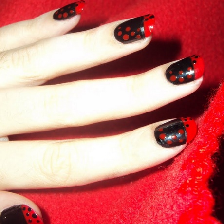 red-n-black-nail-art-33_14 Red N Negru nail art