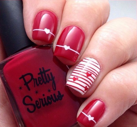 red-polish-nail-designs-71_19 Modele de unghii roșii
