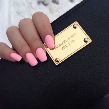 short-pink-acrylic-nails-51_7 Unghii scurte acrilice roz