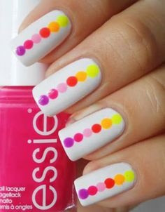 simple-and-easy-nail-art-designs-at-home-35_15 Design simplu și ușor de unghii la domiciliu