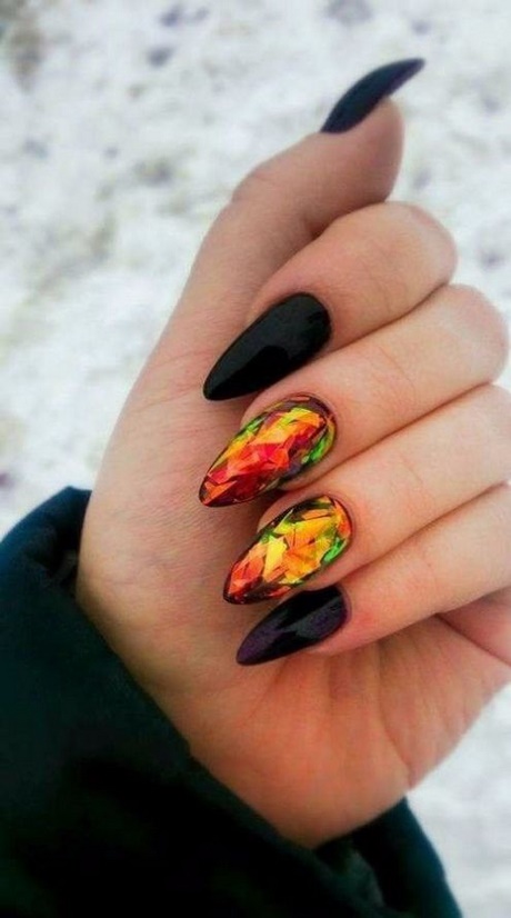 unusual-acrylic-nail-designs-15_10 Modele neobișnuite de unghii acrilice