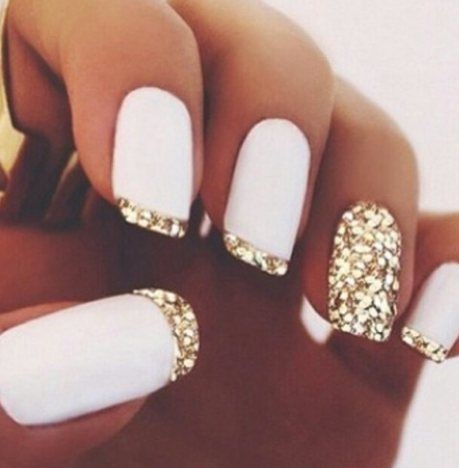 white-cute-nails-68_5 Alb drăguț cuie