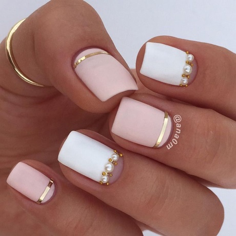 white-cute-nails-68_7 Alb drăguț cuie