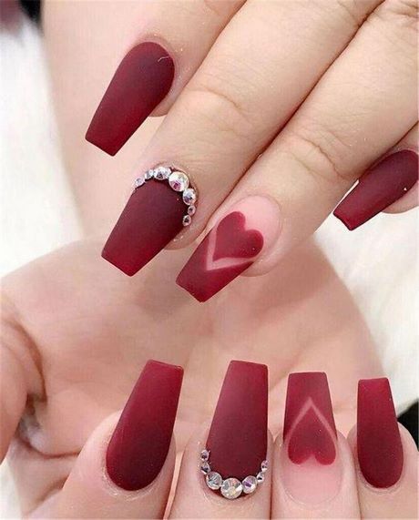 beautiful-red-nail-designs-79_2 Modele frumoase de unghii roșii