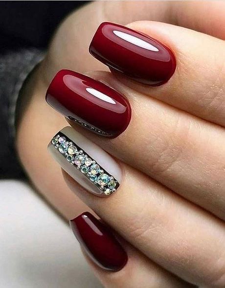 beautiful-red-nail-designs-79_4 Modele frumoase de unghii roșii