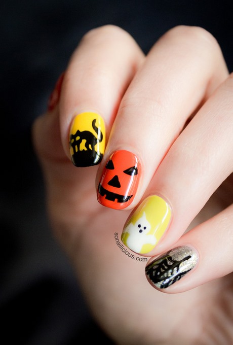 best-halloween-nail-art-65_12 Cel mai bun halloween nail art