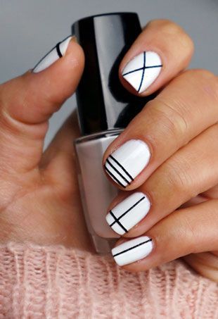 black-and-white-nail-art-step-by-step-65_13 Alb-negru nail art pas cu pas