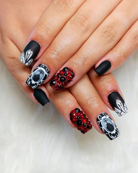 black-nail-designs-for-halloween-21_2 Modele de unghii negre pentru halloween