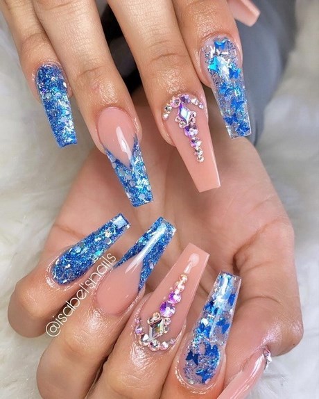 blue-pink-nail-art-81_10 Albastru roz nail art