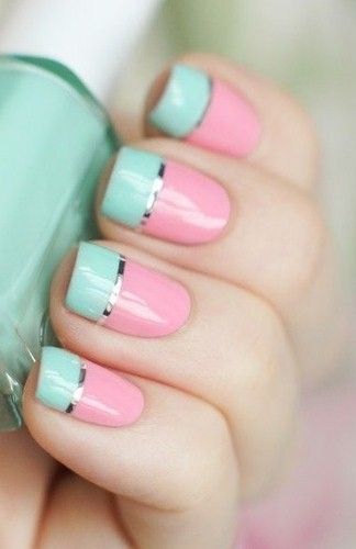 blue-pink-nail-art-81_12 Albastru roz nail art