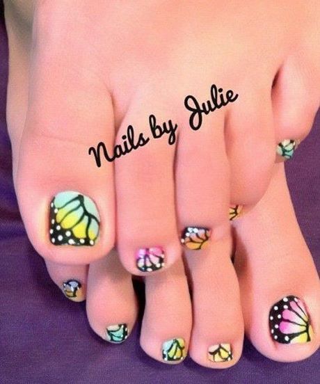 butterfly-toe-nail-designs-46_19 Modele de unghii fluture